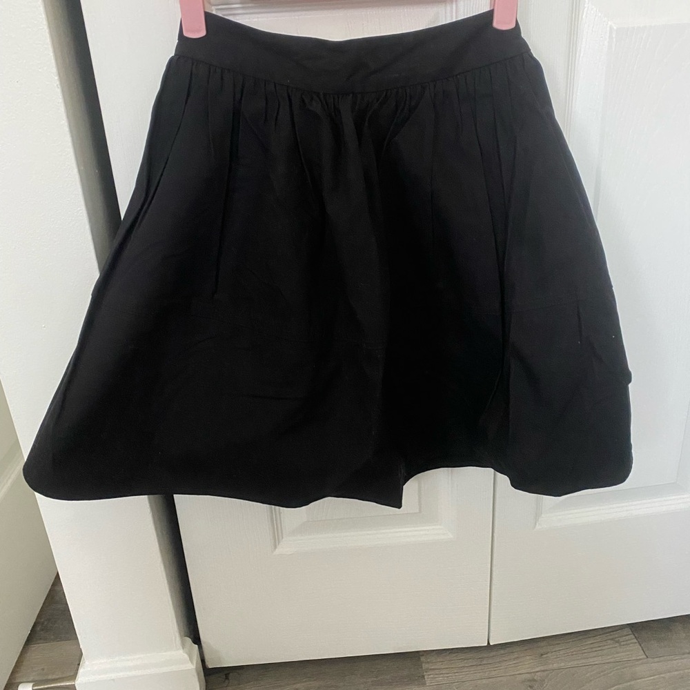 Express Black Skater Skirt